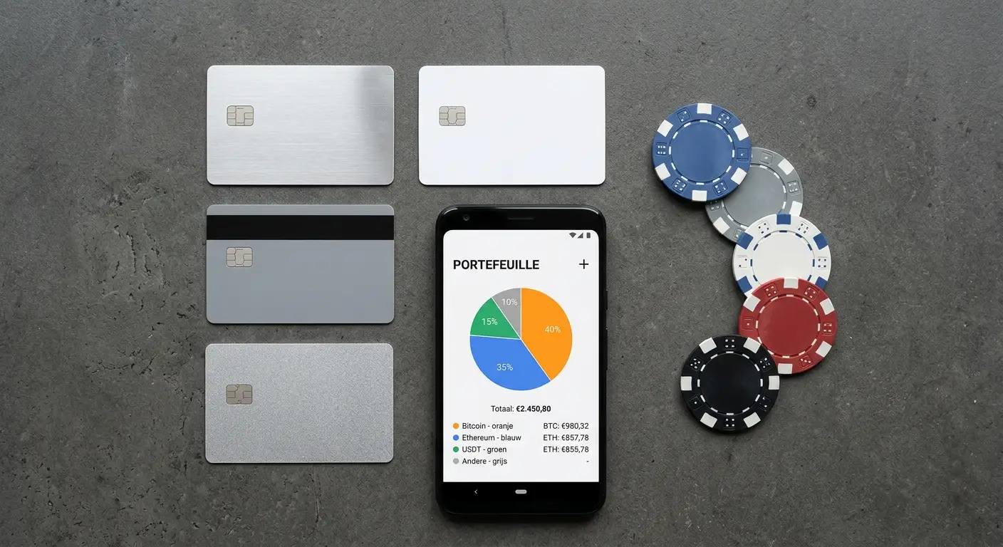 Betaalmethoden bij casino zonder Cruks iDEAL crypto en e-wallets