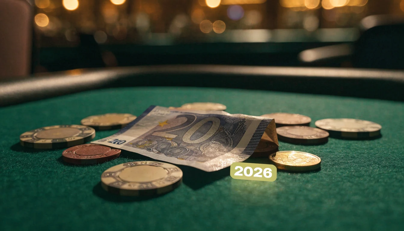 € 20 bonus zonder storting bij een casino uitgelegd