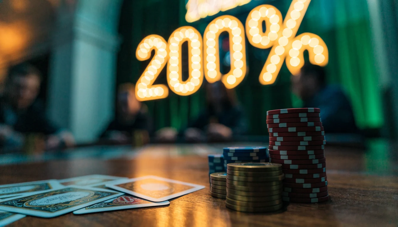 Online casino met 200% bonus: zo werkt de aanbieding